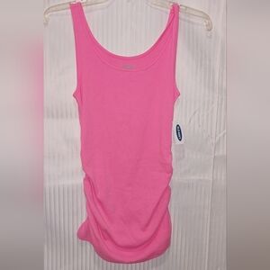 NWT Old Navy Maternity Small Fuchsia Pink Women's Tank Top